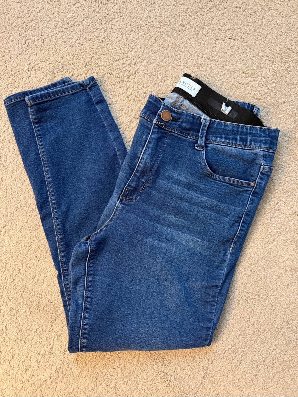 Angels Women's Skinny Jeans - Blue